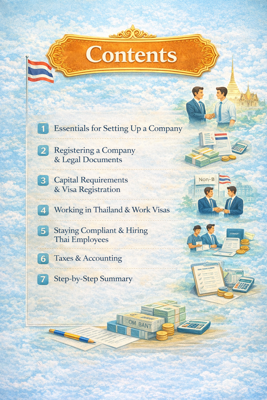 Starting a Business in Thailand: The Complete Guide for Foreigners (PDF Ebook)
